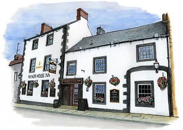 Manor House Hotel And Restaurant Haltwhistle Exterior foto